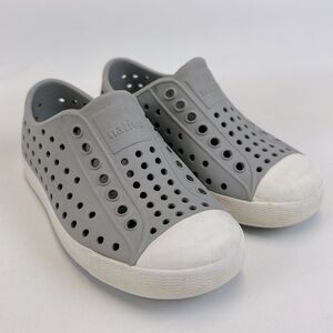 NATIVE Jefferson Gray SlipOn Water Shoes Kids Size C8